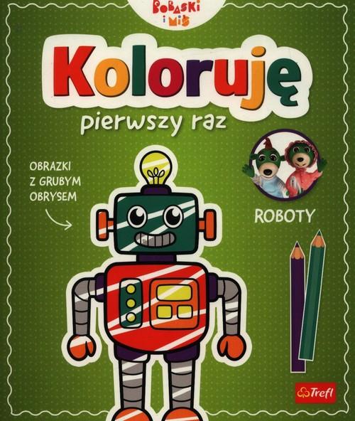 Koloruję pierwszy raz Roboty, Jelonek Martyna