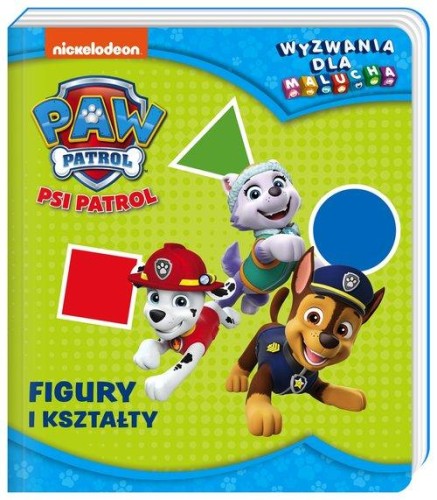 Psi Patrol Wyzwania dla malucha Figury i kształty.