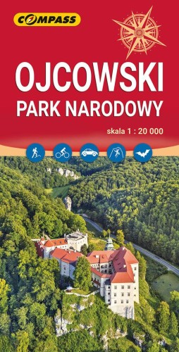 Ojcowski Park Narodowy Mapa turystyczna 1:20 000