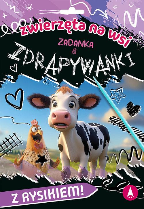 Zwierzęta na wsi Zadanka & zdrapywanki