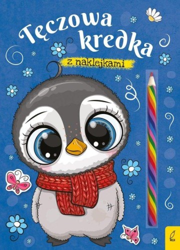 Tęczowa kredka Pingwin