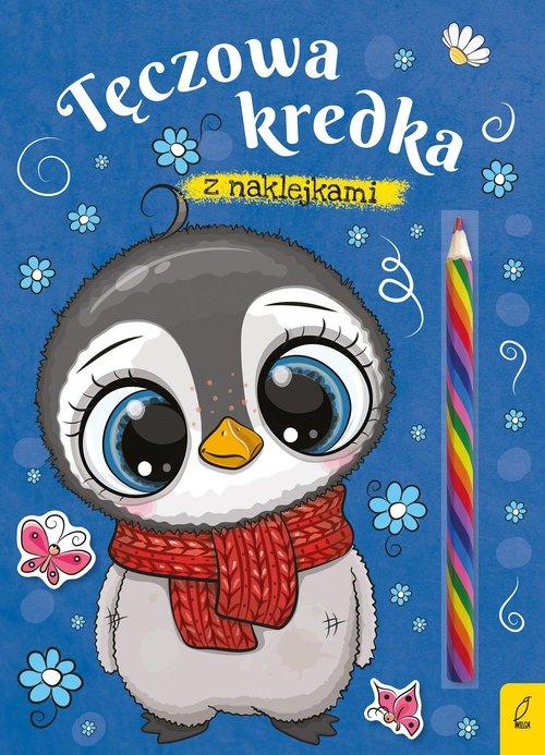 Tęczowa kredka Pingwin