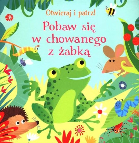 Pobaw się w chowanego z żabką Otwieraj i patrz
