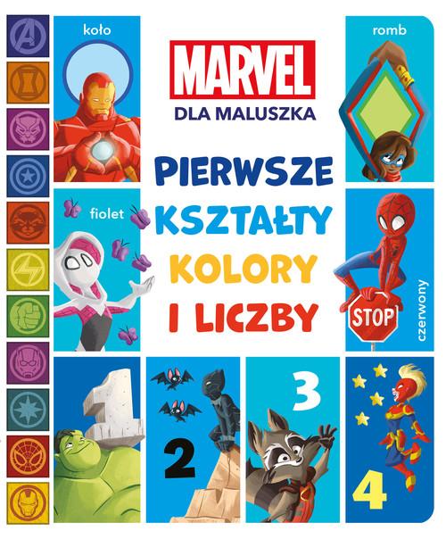 Pierwsze kształty, kolory i liczby Marvel dla...
