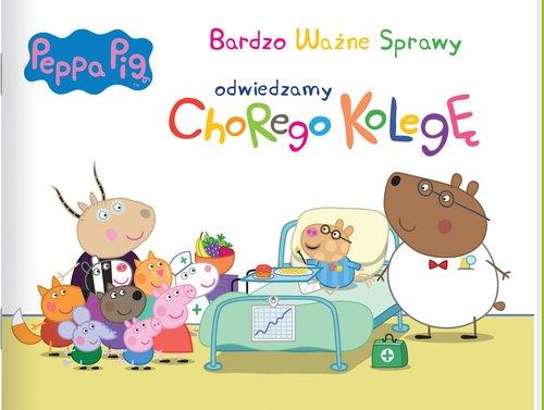 Peppa Pig Bardzo Ważne Sprawy Odwiewdzamy...