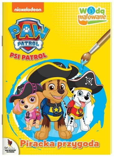 Psi Patrol. Wodą malowane. Piracka przygoda