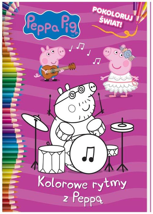 Peppa Pig Pokoloruj świat Kolorowe rytmy z Peppą
