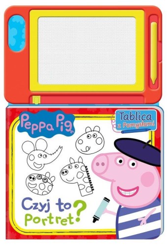Peppa Pig Tablica z Pomysłami Czyj to portret?
