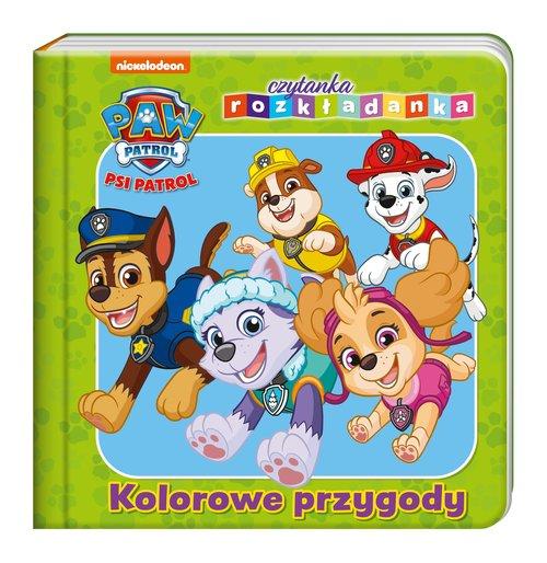 Psi Patrol Czytanka Rozkładanka Kolorowe przygody