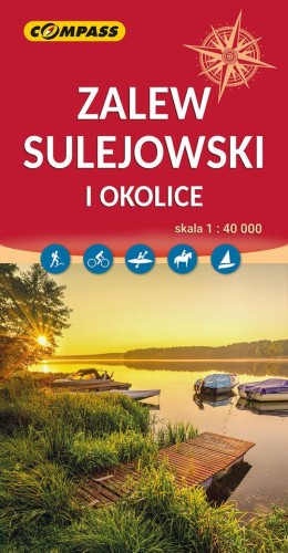 Zalew Sulejowski i okolice mapa turystyczna...
