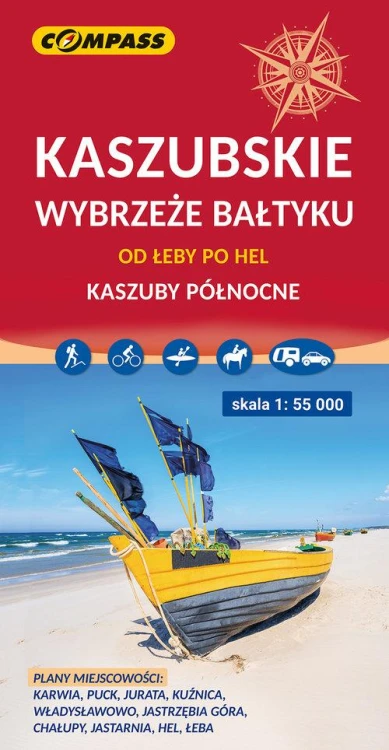 Kaszubskie wybrzeże Bałtyku  od Łeby po Hel...