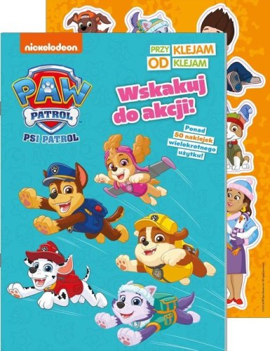 Psi Patrol Przyklejam Odklejam