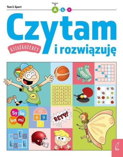 Książkożercy Czytam i rozwiązuję Poziom 1 Tom 3