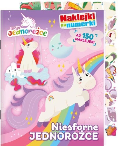 Moje Jednorożce. Naklejki na numerki cz. 2...