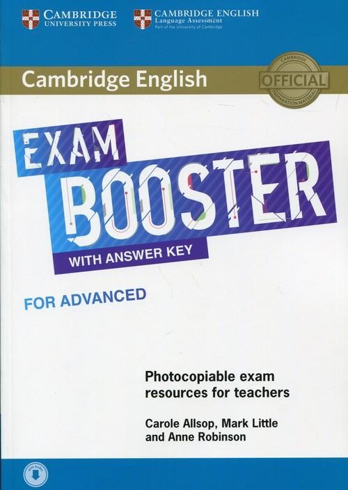 Cambridge English Exam Booster with answer key...