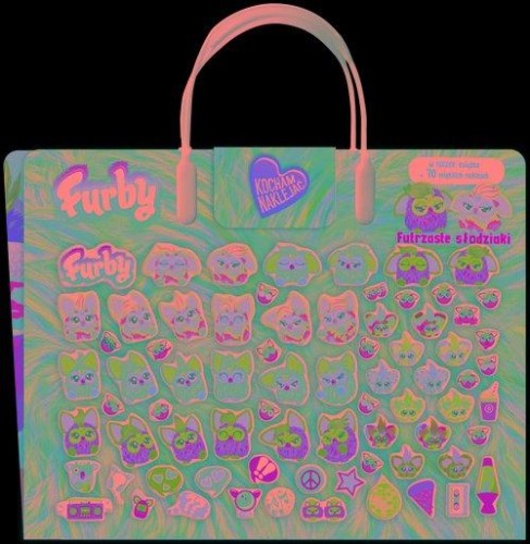 Furby. Kocham naklejać. Futrzaste słodziaki