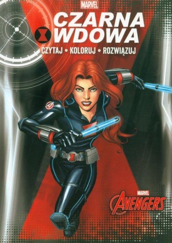 Czytaj, koloruj, rozwiązuj. Czarna Wdowa....