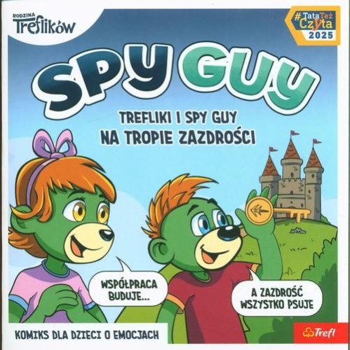 Komiks Spy Guy Trefliki i Spy Guy na tropie...