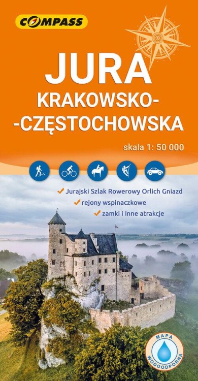 Jura Krakowsko-Częstochowska mapa turystyczna...