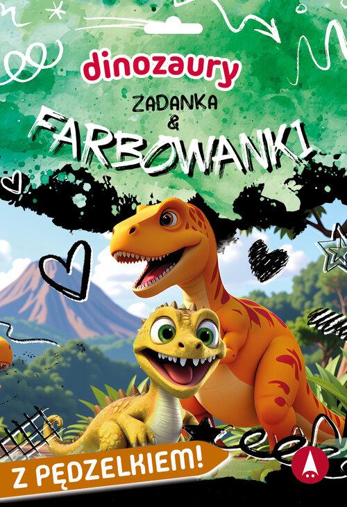 Dinozaury Zadanka & farbowanki, Monika Ślizowska