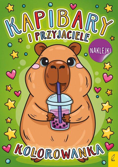 Kapibary i przyjaciele Kolorowanka