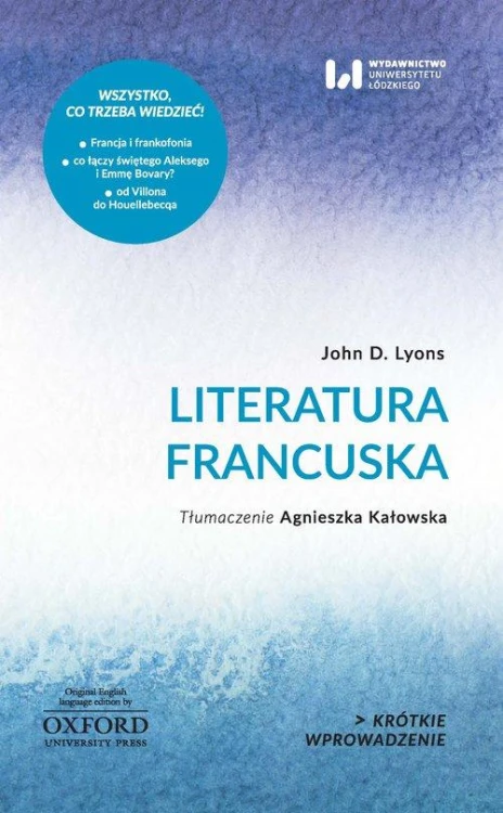 Literatura francuska, Lyons John D.