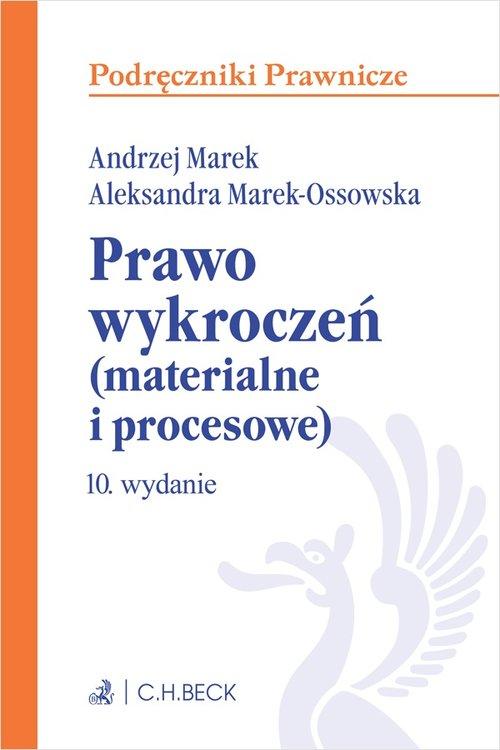 Prawo wykroczeń (materialne i procesowe) z...