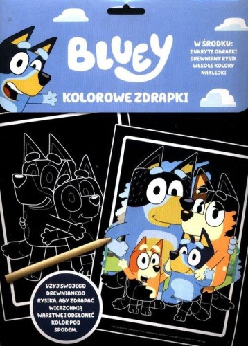 Bluey Kolorowe Zdrapki Część 1