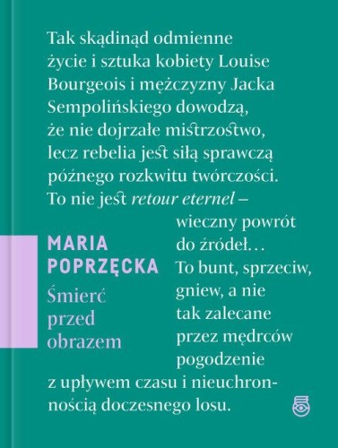 Śmierć przed obrazem, Poprzęcka Maria