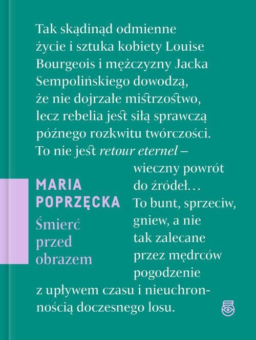 Śmierć przed obrazem, Poprzęcka Maria