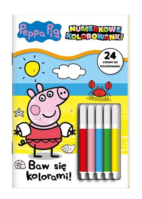 Peppa Pig Numerkowe kolorowanki 3 Baw sie...