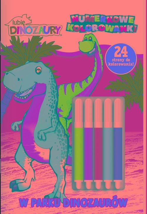 Lubię Dinozaury. Numerkowe kolorowanki cz. 4 W...