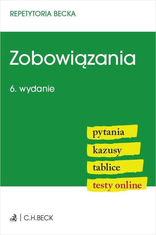 Zobowiązania. Pytania. Kazusy. Tablice. Testy...