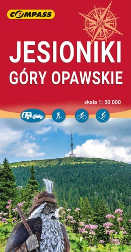 Jesioniki, Góry Opawskie 1:50 000