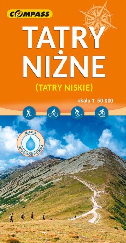 Tatry Niskie (Tatry Niżne) - mapa laminowana...