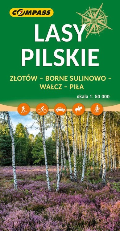 Mapa Lasy Pilskie, Praca zbiorowa