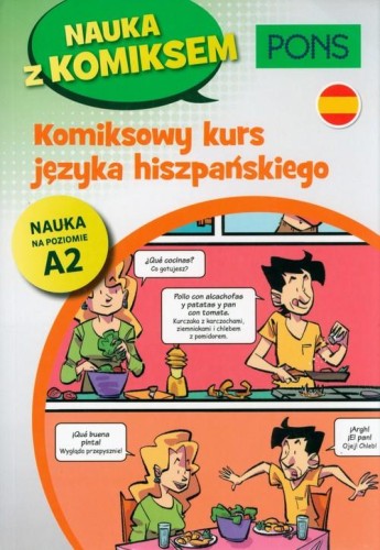 Komiksowy kurs języka hiszpańskiego PONS....