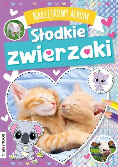Naklejkowy album słodkie zwierzaki z...