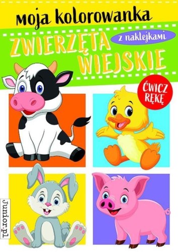 Moja kolorowanka Zwierzęta wiejskie