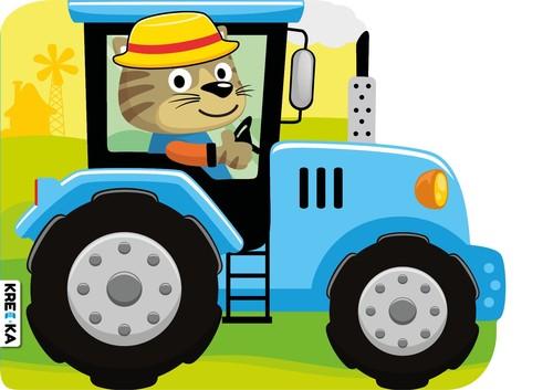 Pojazdy dla maluchów traktor