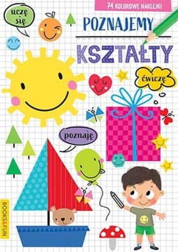 Poznajemy kształty z naklejkami