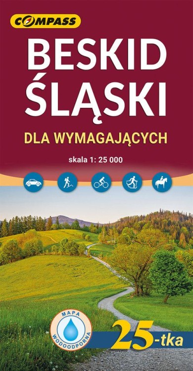 Beskid Śląski dla wymagających mapa laminowana